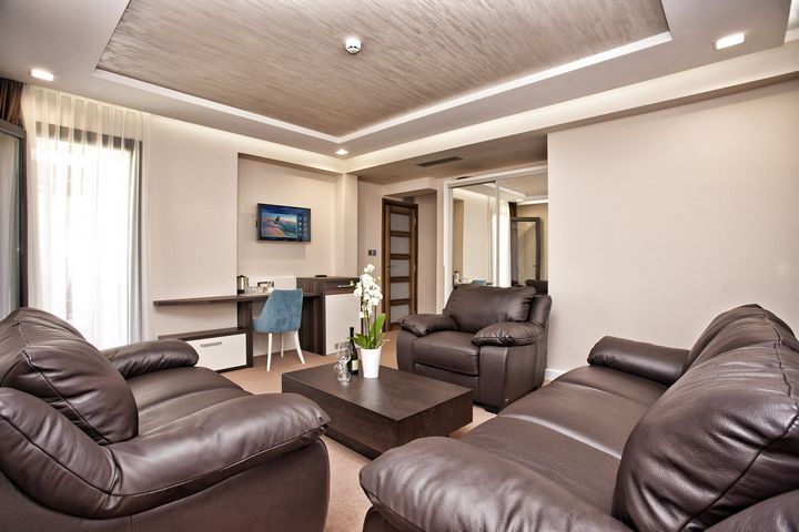 Suite with living room